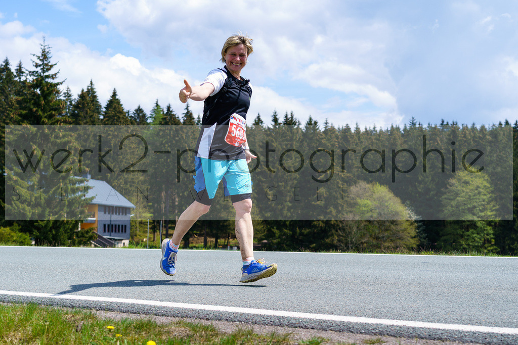 Rennsteiglauf 2023 | Rennsteiglauf 2023 am 12. Mai 2023 - Marathon-Strecke Neuhaus/Rwg. - Schmiedefeld