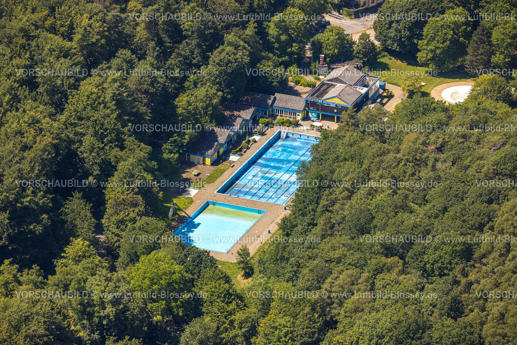 Schwelm230708991 | Luftbild, Schwelmebad Freibad, Schwelm, Ruhrgebiet, Nordrhein-Westfalen, Deutschland
