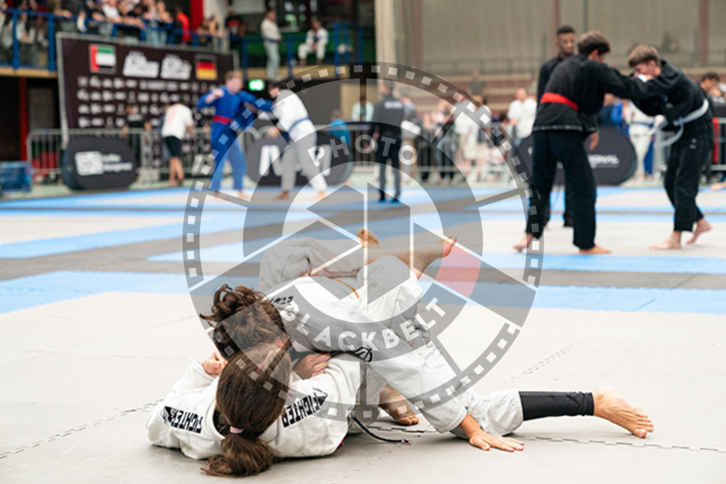 20230826PBB55368 | Fighters compete during the AJP INTLPRO BJJ and grappling competition in Hamburg, Germany, on August 26 2023.