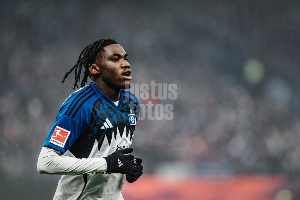 Fußball | Männer | Saison 2025/2026 | 1. Fußball-Bundesliga | 15. Spieltag | Hamburger SV vs. Eintracht Frankfurt | 20.12.2025 | Fabio Balde (#45, HSV)