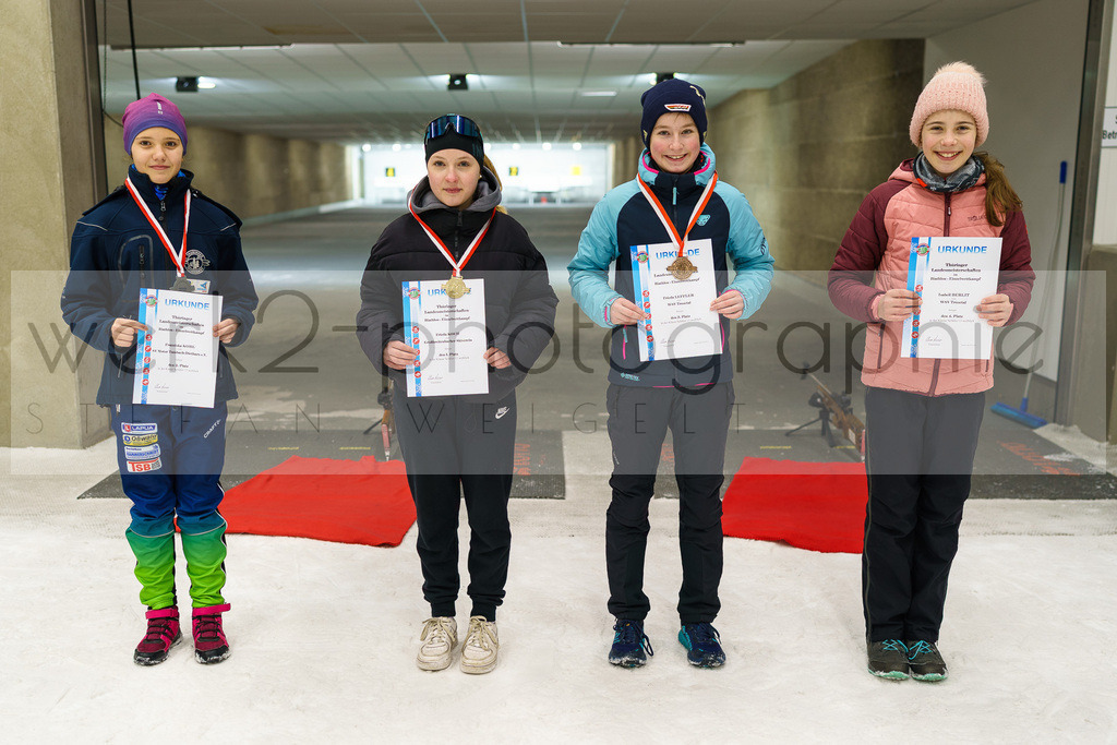 Thür. Meisterschaften Biathlon 03./04.02.2024 | Thüringer Meisterschaften Biathlon 3./4. Februar 2024 in der Skihalle Oberhof