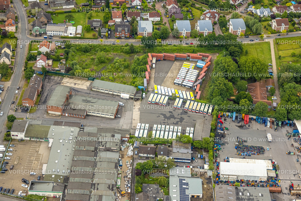 Hamm220604142 | Luftbild, Busdepot Städtische Verkehrsbetriebe am Hellweg, Rhynern, Hamm, Ruhrgebiet, Nordrhein-Westfalen, Deutschland