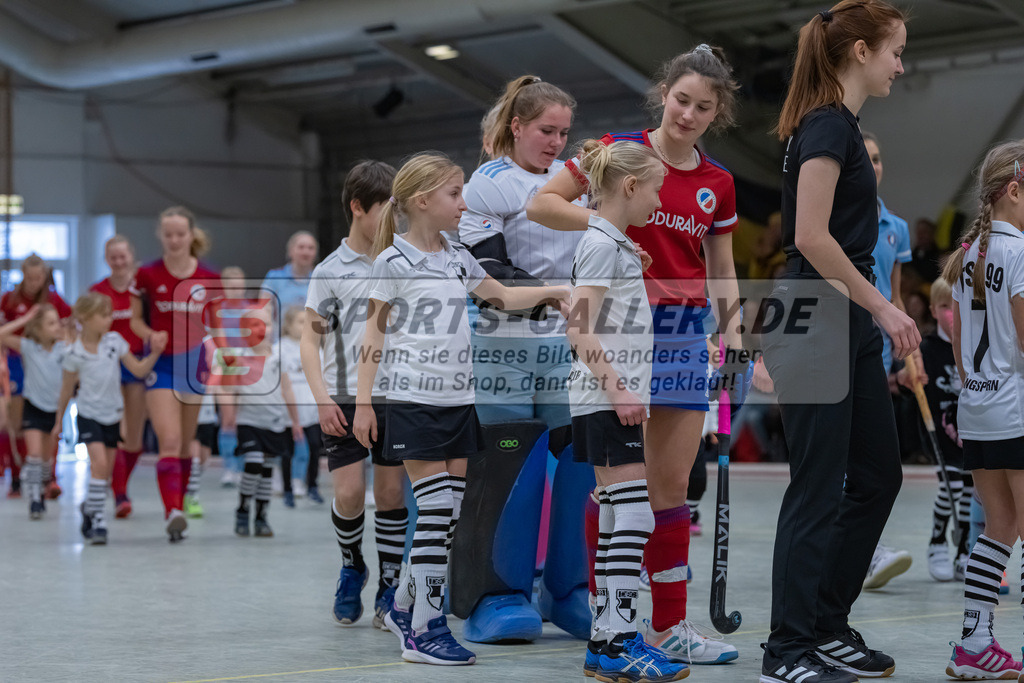 HK_20230226_105186 | Deutsche Meisterschaft WU16 Spiel um Platz 3 UHC Hamburg - Mannheimer HC am 26.2.2023 DSC 99, Düsseldorf ,