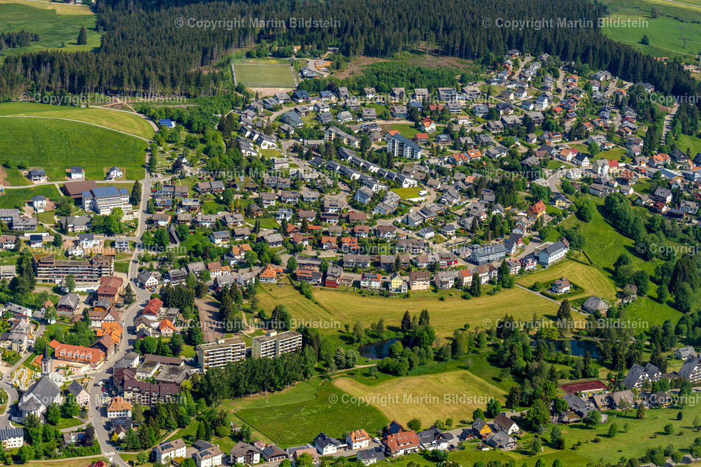 Schönwald-2 | Bilder Fotos Luftbilder Luftaufnahmen Deutschland Süden Westen Schwarzwald Baden Württemberg  