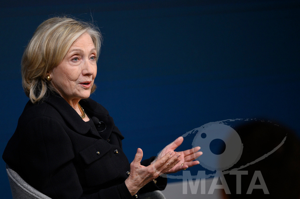 _DWI3017 | Die US-Politikerin Hillary Clinton auf der Veranstaltung Bridging Scholarship and Statecraft im Rahmen der Münchner Sicherheitskonferenz 2026. München, 13.02.2026 Bayern Deutschland  - Realisiert mit Pictrs.com