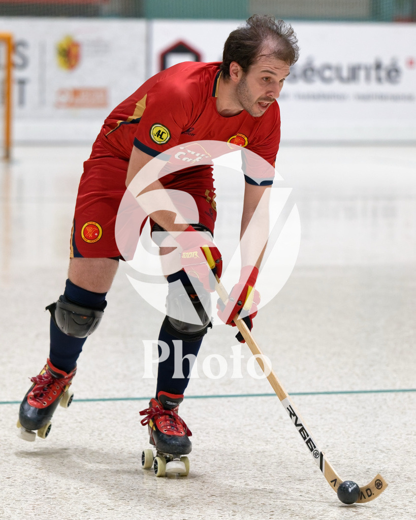 LNA - Geneve RHC v RC Biasca |  during the LNA match between Geneve RHC and RC Biasca at Centre Sportif Queue D'Arve in Geneve, Switzerland