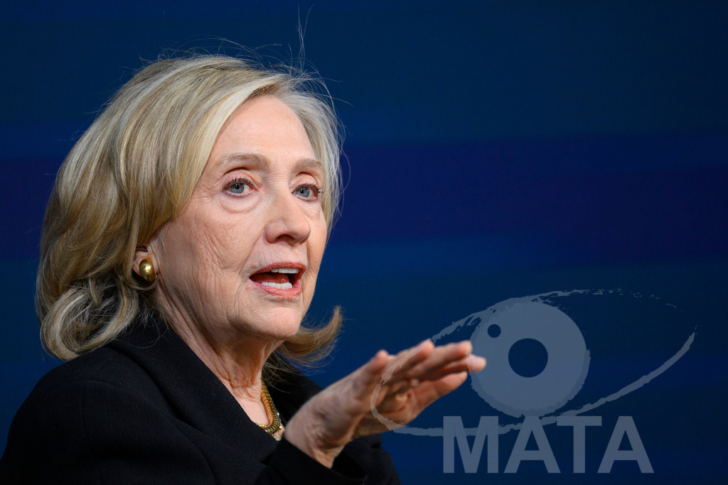 _DWA4067 | Die US-Politikerin Hillary Clinton auf der Veranstaltung Bridging Scholarship and Statecraft im Rahmen der Münchner Sicherheitskonferenz 2026. München, 13.02.2026 Bayern Deutschland  - Realisiert mit Pictrs.com