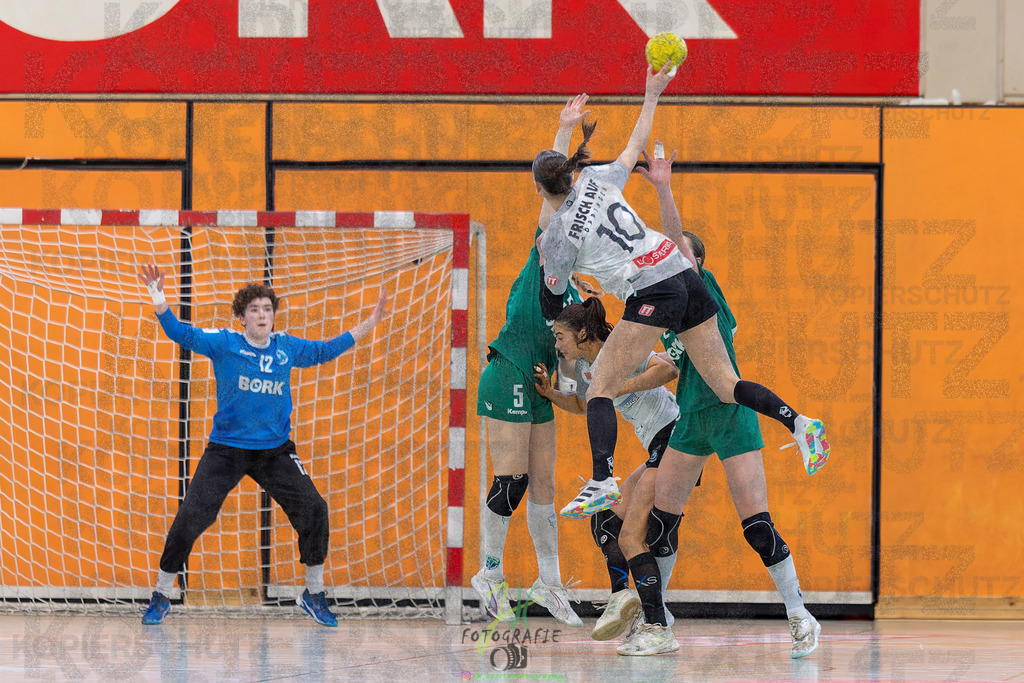 Jugendbundesliga wJA, Pokalrunde, HSG Kleenheim/Langgöns - Frisch Auf Göppingen | Jugendbundesliga wJA, Pokalrunde, HSG Kleenheim/Langgöns - Frisch Auf Göppingen am 28.02.2026 in Oberkleen (Weidig-Halle)Photo © 2026 - Jörg Heinrich - Realisiert mit Pictrs.com