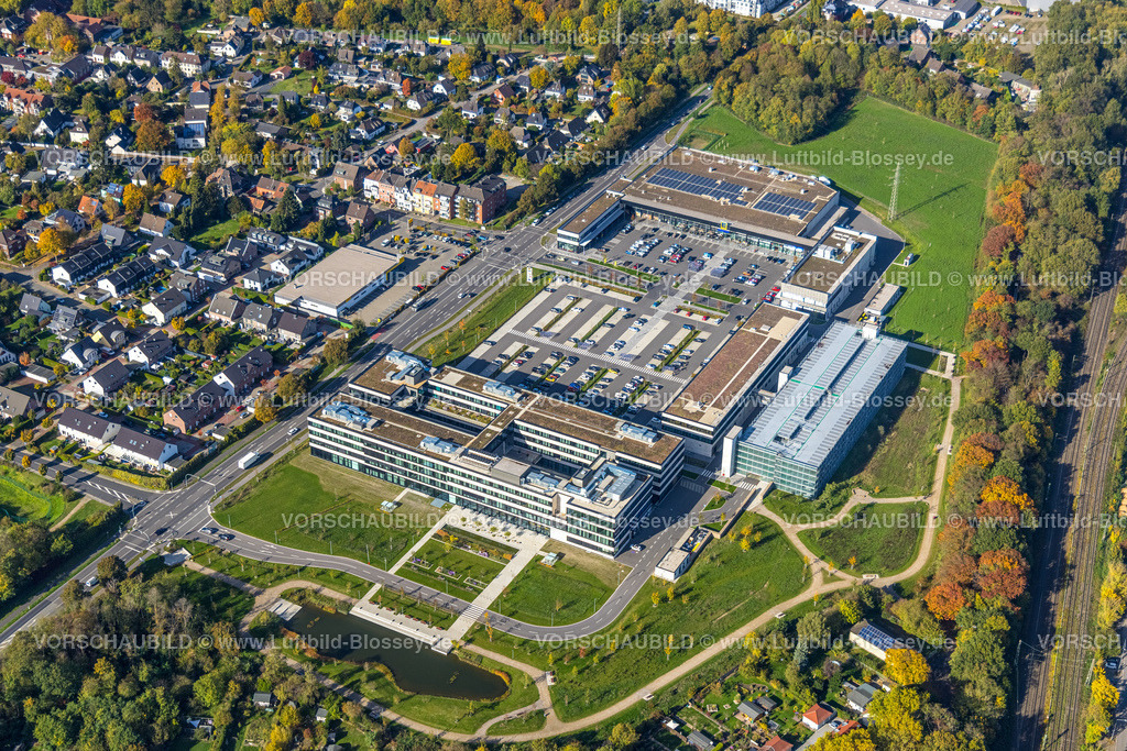 Moers221003821 | Luftbild, Edeka Rhein-Ruhr Zentrale Neubau, Edekaplatz, Rheinkamp-Utfort, Moers, Ruhrgebiet, Nordrhein-Westfalen, Deutschland