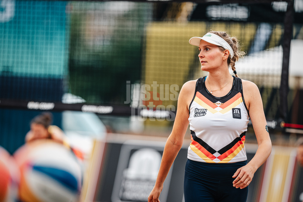 Beachvolleyball | Frauen | Queen and King of the Court | Hamburg | 31.05.2024 | Sarah Schulz Portrait