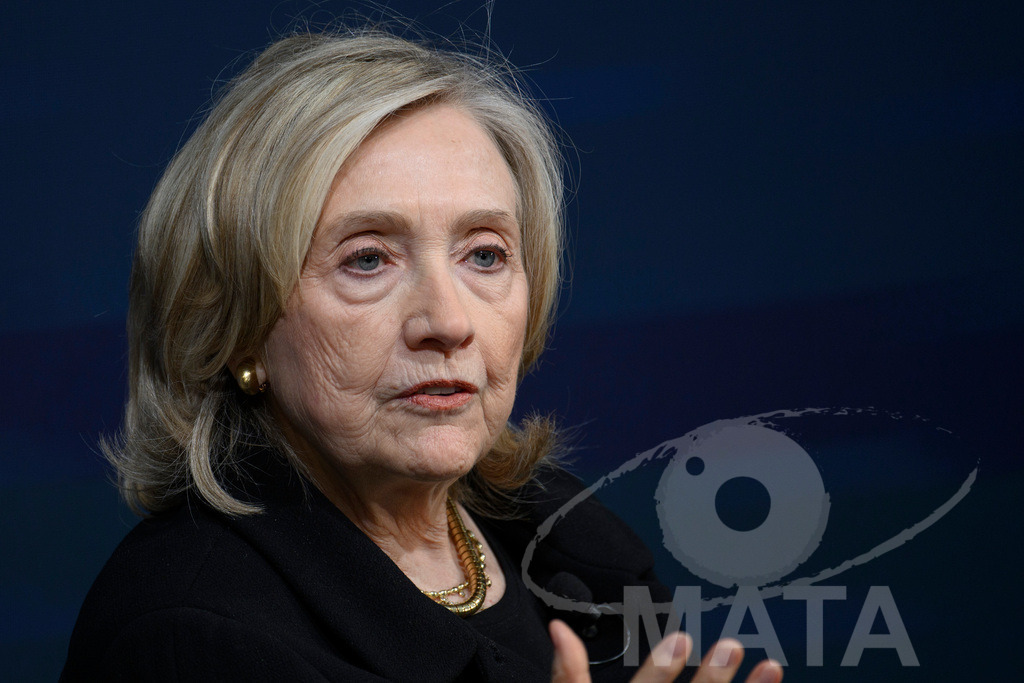 _DWA3704 | Die US-Politikerin Hillary Clinton auf der Veranstaltung Bridging Scholarship and Statecraft im Rahmen der Münchner Sicherheitskonferenz 2026. München, 13.02.2026 Bayern Deutschland  - Realisiert mit Pictrs.com