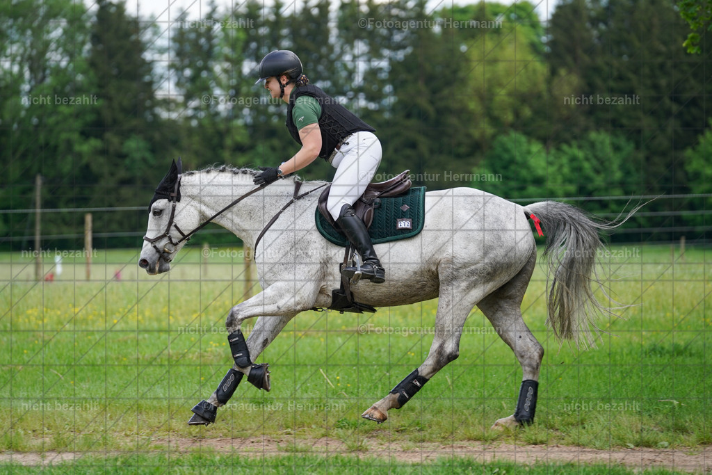 20240518-FAH03778 | Turnierbilder von Niederseon, Turnierfotografen Bayern, Fotoagentur Herrmann, Geländebilder, Reitsportfotografie