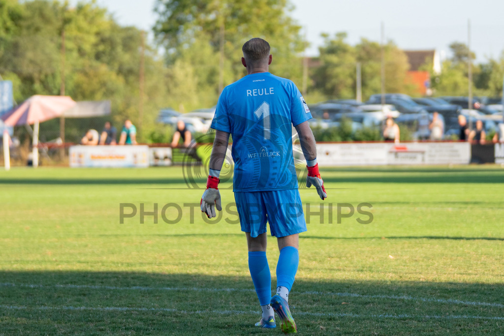 SSV Schwäbisch Hall vs. SG Sonnenhof Großaspach, Fussball, WFV-Pokal, 3. Runde, 11.08.2026 | Maximilian Reule (SG Sonnenhof Großaspach, #01),SSV Schwäbisch Hall vs. SG Sonnenhof Großaspach, Fussball, WFV-Pokal, 3. Runde, 11.08.2026