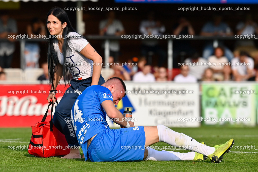 SAK vs. SV Dellach Gail 17.6.2023 | #24 Zoran Vukovic, Physiotherapeutin SAK Slavica Todorovic