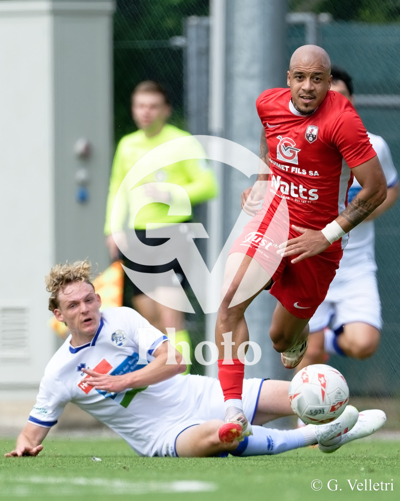 Promotion League - FC Grand-Saconnex v FC Luzern U-21 | during the Promotion League game between FC Grand-Saconnex and FC Luzern U-21 at Stade du Blanché in Grand-Saconnex, Switzerland