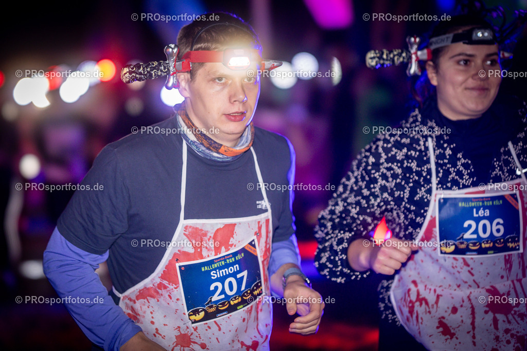 Halloween Run 2025 in Koeln, 31.10.2025 | Impressionen vom Halloween Run 2025 am 31.10.2025 in Koeln (Forstbotanischer Garten Rodenkirchen). Foto: Axel Kohring/Beautiful Sports