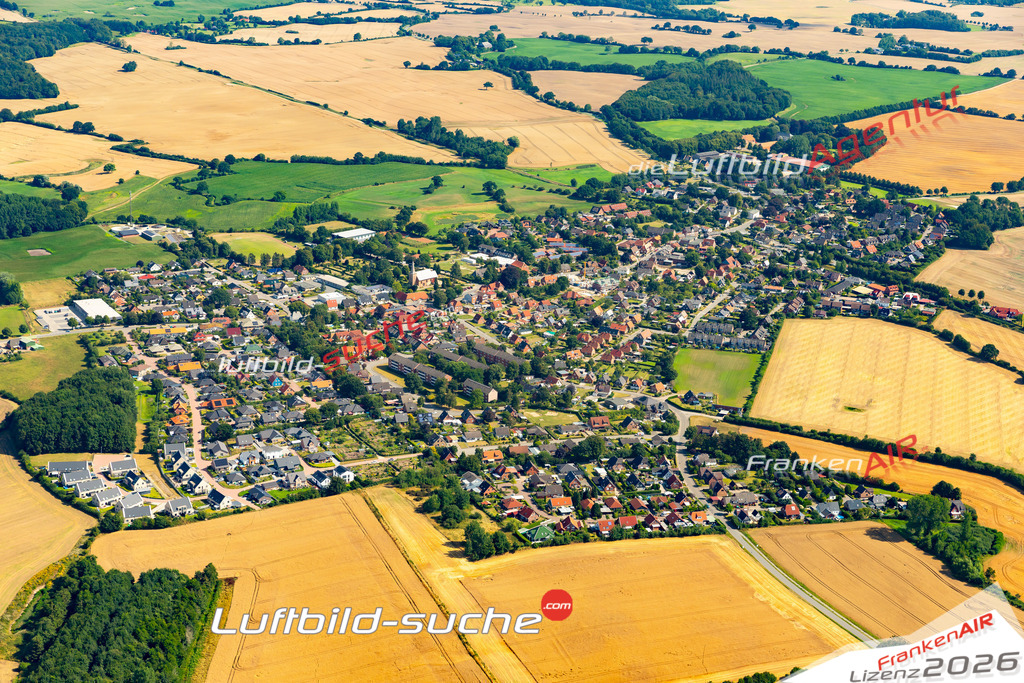 Die Luftaufnahme Schönes Bild von - Rieseby wurde 2022 vom Flugzeug aus (keine Drohne) erstellt. Hohe Auflösung -für große Poster und Wandbilder geeignet - Garantiert!