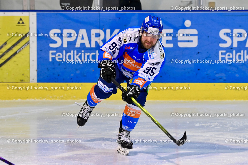 ESC Steindorf vs. ESV Ferlach  | #95 Gelfanov Ruslan ESC Steindorf, ESC Steindorf vs. ESV Ferlach , ESC Steindorf vs. ESV Ferlach  am 15.02.2026 in Steindorf (Ossiachersee Halle), Austria, (Photo by Bernd Stefan)