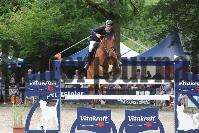 Ichenheim_2024_Prfg.Nr01_Springprfg_Kl.S_m.St._Michael Herhalt_Chacco MH (1) | Alle Fotos der Reiterjournal Fotografin Doris Matthaes im Reiterjournal Online-Fotoshop. - Realisiert mit Pictrs.com