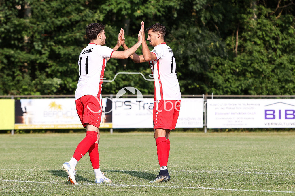 TSV Mühlhausen - FC Affing | Jubel nach 0-1 druch Affing #11