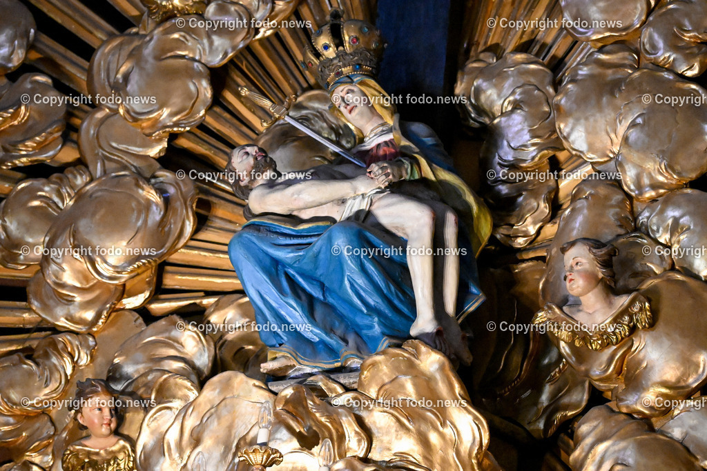 Pöstlingberg_ Pöstlingbergkirche_ Wallfahrtsbasilika_ Wahrzeichen_ Linz_ 03.04.2023-4 | 03.04.2023, Pöstlingberg, AUT, Pöstlingberg, Pöstlingbergkirche, Wallfahrtsbasilika, Wahrzeichen, Linz, im Bild Gnadenbild