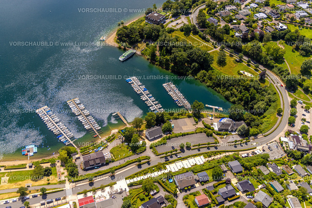 Sundern240708610 | Luftbild, Segelboote am Sorpesee, Hafen und Anlegestelle Am Sorpedamm, Ausflugsschiff am Ufer, DJH Jugendherberge Sorpesee, Stemel, Sundern, Sauerland, Nordrhein-Westfalen, Deutschland