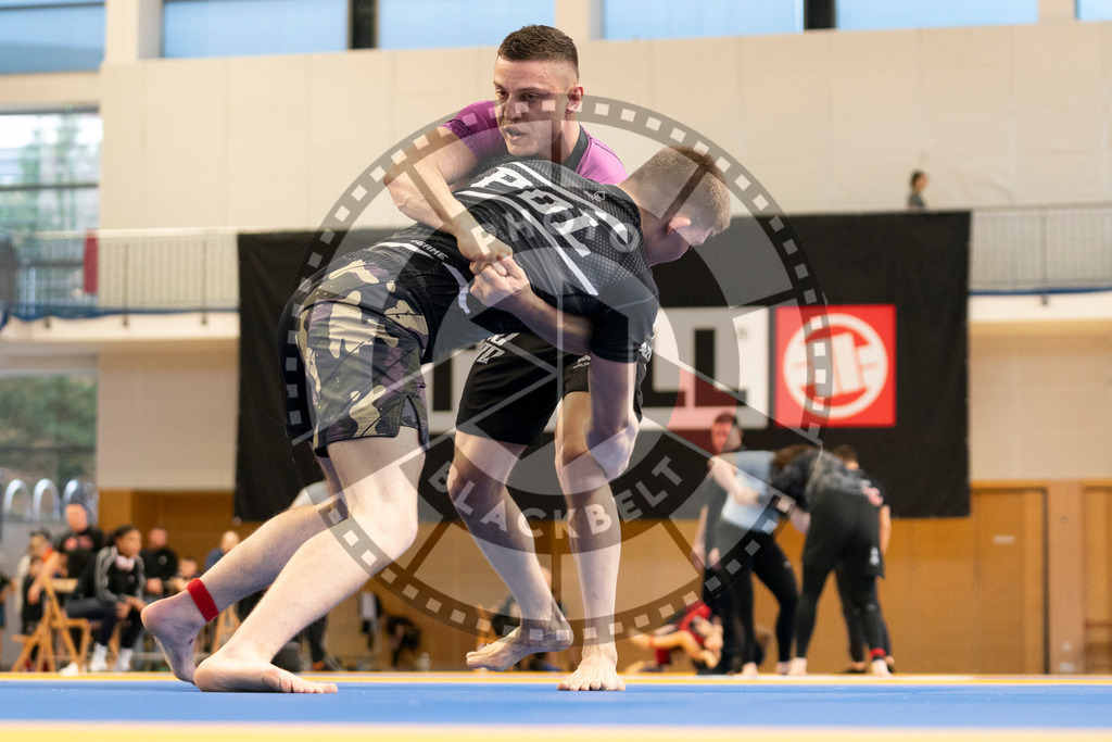 20240316PBB0837 | Athletes compete during the ADCC Eastern European Open grappling Competition in Poznan, Poland, on March 16, 2024.