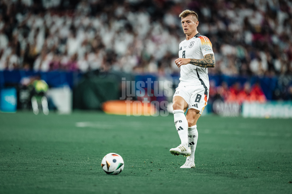 Fußball | Herren | UEFA-Fußball-Europameisterschaft 2024 | MD1 | Gruppe A | Deutschland vs. Schottland | 14.06.2024 | Toni Kroos (#8, Deutschland)