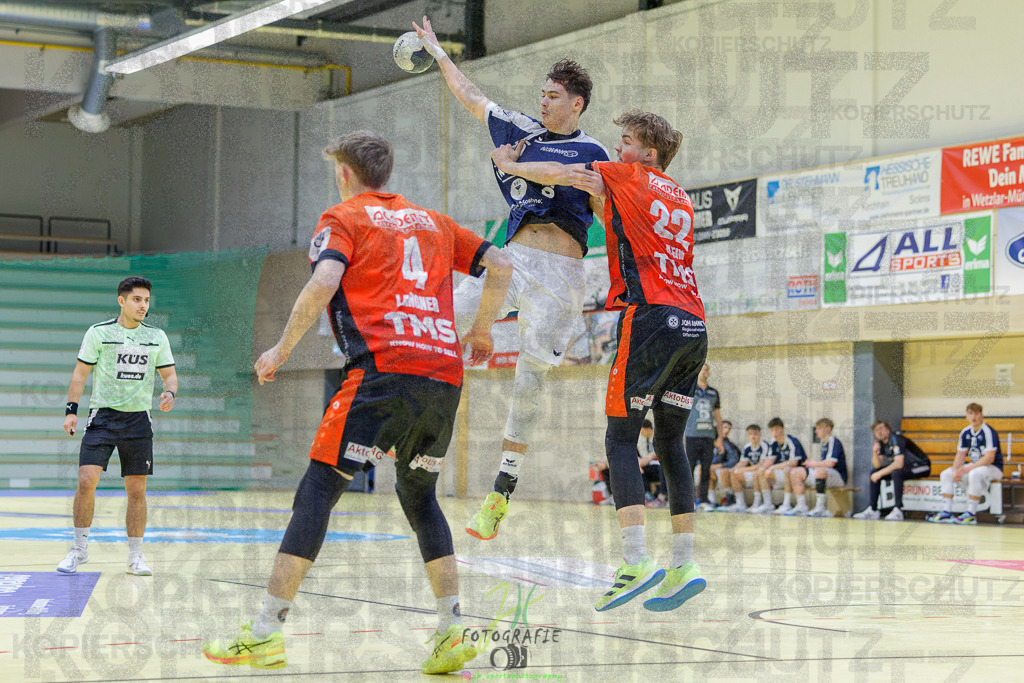 Jugendbundesliga A-Jugend; HSG Dutenhofen/Münchh. - HSG Rodgau Nieder-Roden | Jugendbundesliga A-Jugend; HSG Dutenhofen/Münchh. - HSG Rodgau Nieder-Roden am 07.12.2024 in Dutenhofen (Sporthalle Dutenhofen)Photo © 2024 - Jörg Heinrich - Realisiert mit Pictrs.com