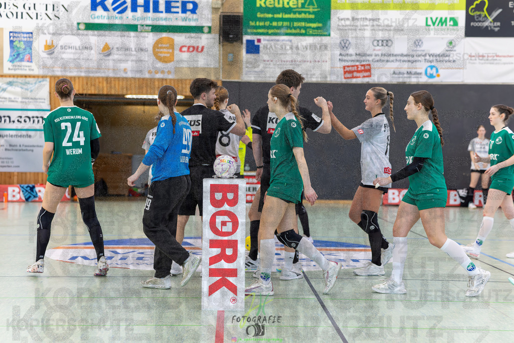 Jugendbundesliga wJA, Pokalrunde, HSG Kleenheim/Langgöns - Frisch Auf Göppingen | Jugendbundesliga wJA, Pokalrunde, HSG Kleenheim/Langgöns - Frisch Auf Göppingen am 28.02.2026 in Oberkleen (Weidig-Halle)Photo © 2026 - Jörg Heinrich - Realisiert mit Pictrs.com
