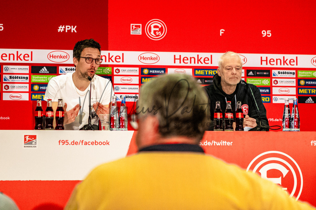 Fortuna Düsseldorf vs. Karlsruher SC | Düsseldorf, 30.04.2023: 2. Bundesliga, 30. Spieltag, Fortuna Düsseldorf gegen Karlsruher SC in der Merkur Arena in Düsseldorf. Foto: sportfotografie.ms | Markus Paletta - Realisiert mit Pictrs.com