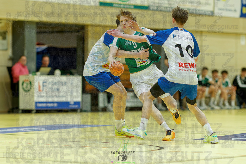 mJC-Regionalliga, Halbfinale Hessenmeisterschaft; HSG Dutenhofen/Münchholzhausen - TSV Pfungstadt | mJC-Regionalliga, Halbfinale Hessenmeisterschaft; HSG Dutenhofen/Münchholzhausen - TSV Pfungstadt am 15.03.2025 in Münchholzhausen (Sporthalle Münchholzhausen)Photo © 2025 - Jörg Heinrich - Realisiert mit Pictrs.com