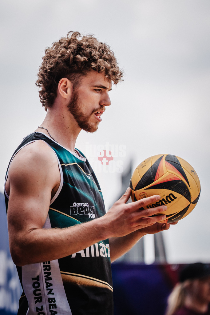 Beachvolleyball | Männer | Allianz German Beach Tour 2025 | Tourstop Düsseldorf | 15.05.2025 | Luis Henrichs