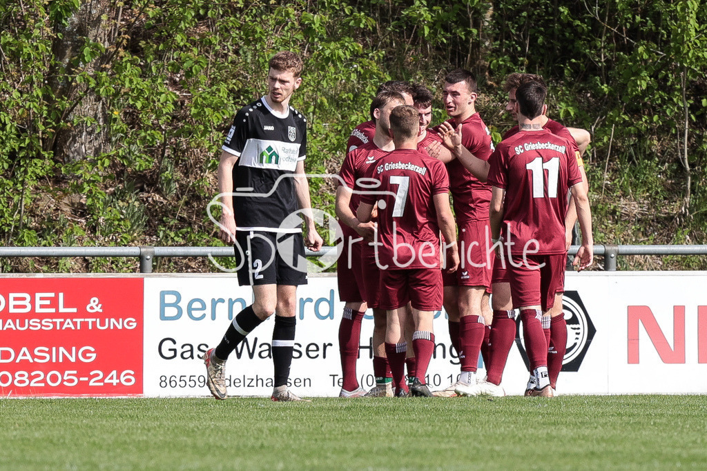 SC Griesbeckerzell - TSV Meitingen | Jubel nach 1-0
