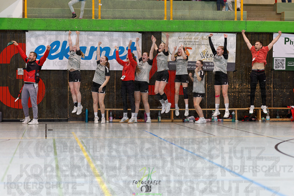 Hessenmeisterschaft wJC - Spiel um Platz 3; TuS Kriftel - SG Schenklengsfeld | Hessenmeisterschaft wJC - Spiel um Platz 3; TuS Kriftel - SG Schenklengsfeld am 22.03.2025 in Biedenkopf (Sporthalle Lahntalschule)Photo © 2025 - Jörg Heinrich - Realisiert mit Pictrs.com