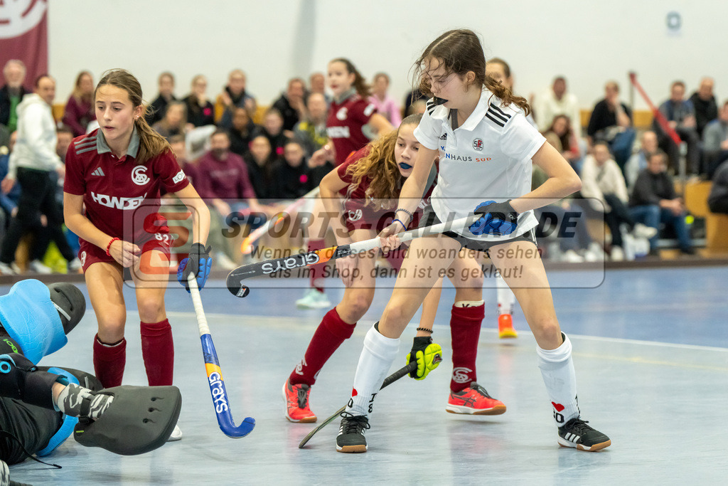 HK_20250223_103014 | Deutsche Meisterschaft wU14 Spiel um Platz 3  am 23.2.2025 Düsseldorfer HC, Düsseldorf