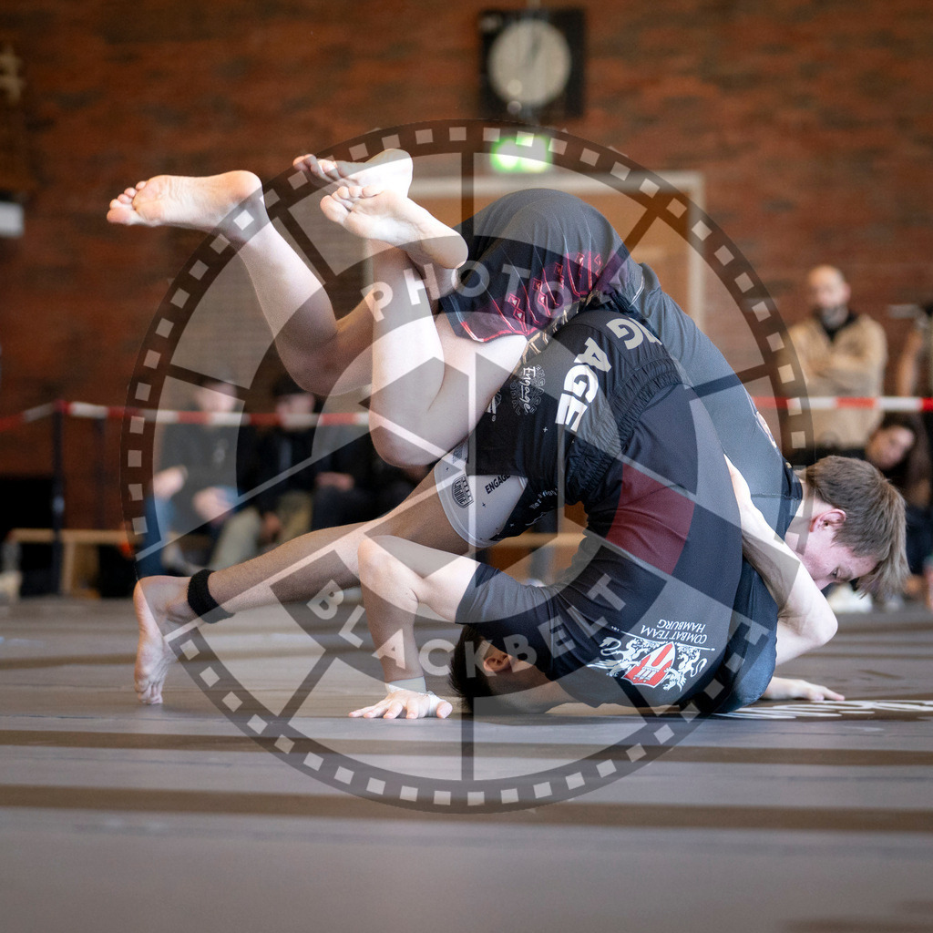 20240309PBB5534 | Fighters compete during the International Luta Livre (ILLCS) Spring Championship in Hannover, Germany, on March 9, 2024.