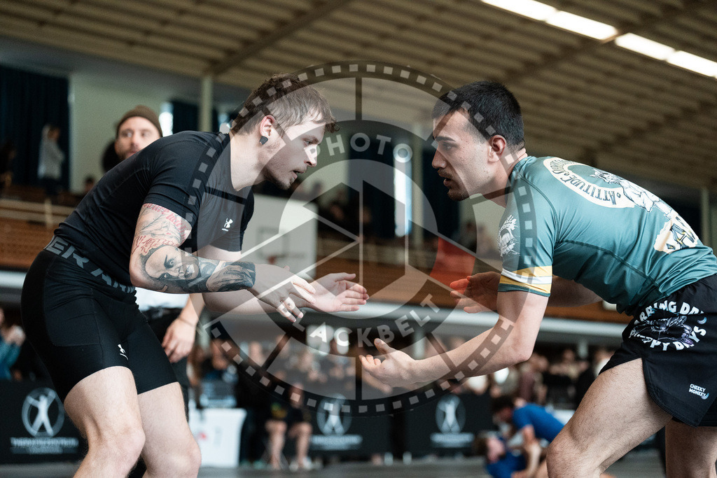 20251129PBB6352 | Fighters compete during the luta livre competition ILLCS XI winter edition on November 29, 2025 in Hannover, Germany.