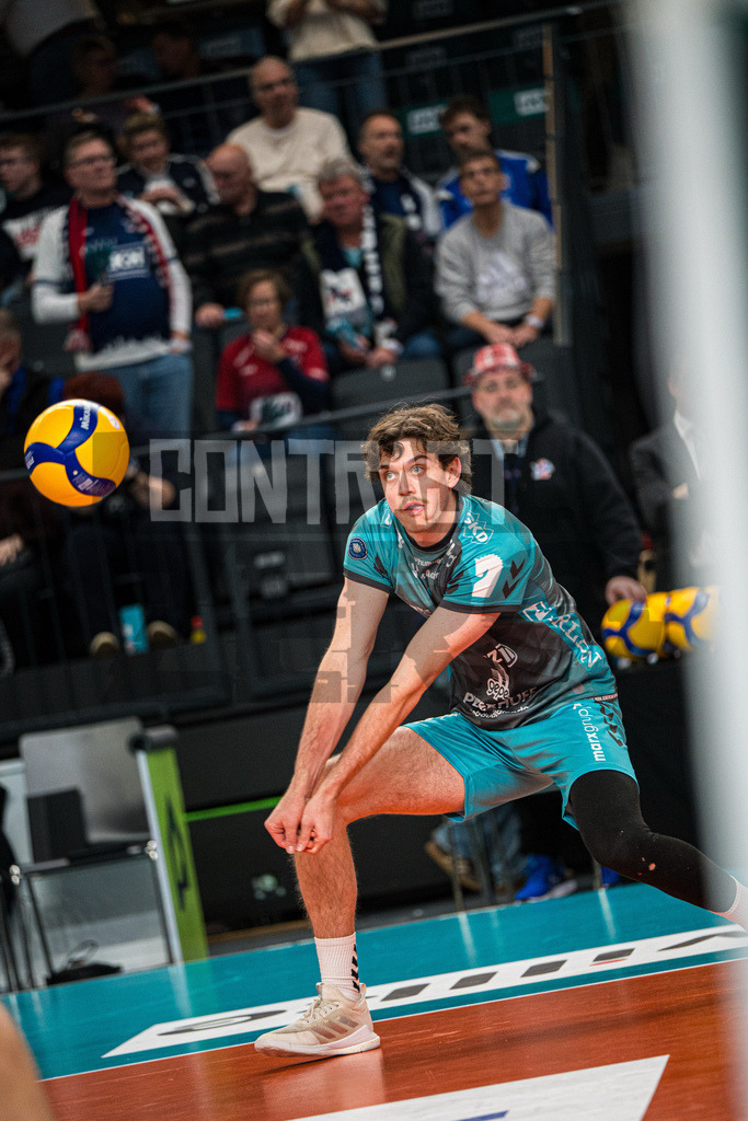 Volleyball I Herren I Saison 2025/2026 I DVV Pokal I Halbfinale I SVG Lüneburg - SWD powervolleys Düren | CONTRAST ZERØ MEDIA - Realisiert mit Pictrs.com