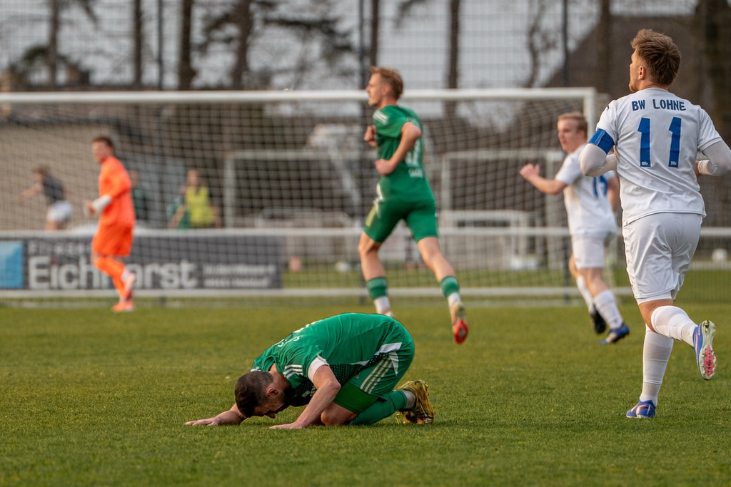 Fußball I Herren I Saison 2025-2026 I Landesliga Weser-Ems I 23. Spieltag I SFN Vechta - BW Lohne II I 01351 | jns.sportfotos - Realisiert mit Pictrs.com