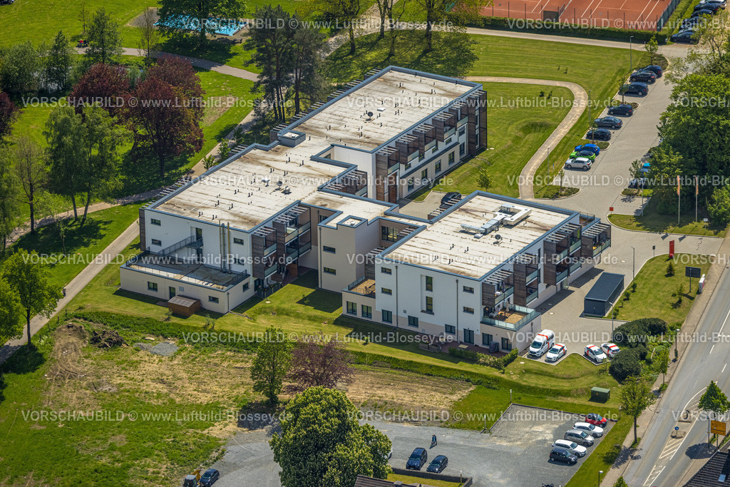 Sundern230505026 | Luftbild, Kursana Quartier Pflegeheim, Allendorf, Sundern, Sauerland, Nordrhein-Westfalen, Deutschland