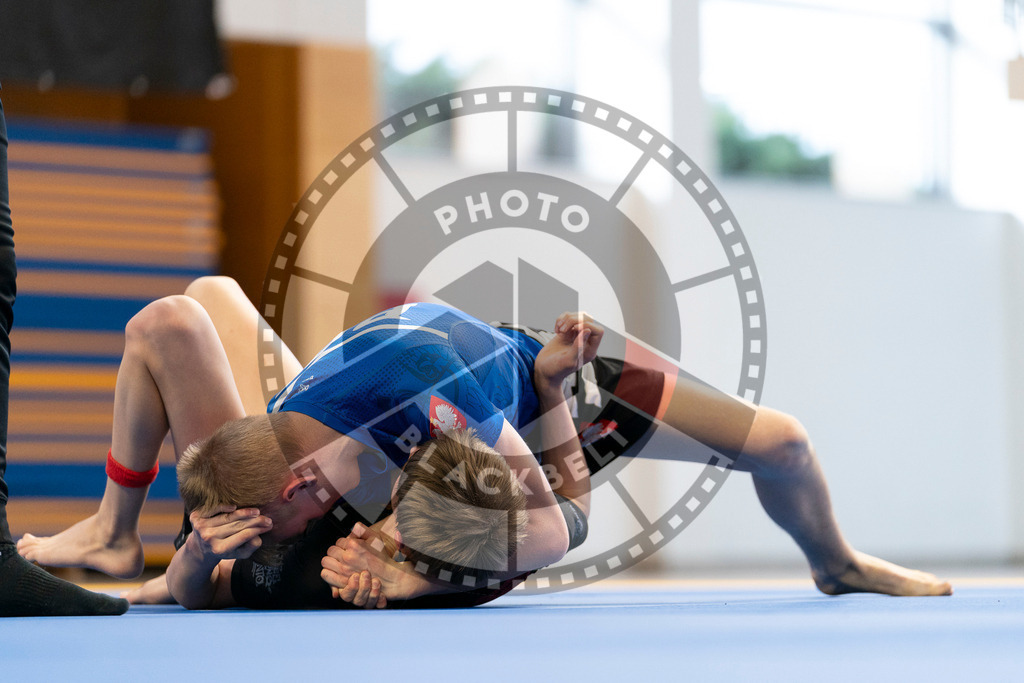 20240316PBB2127 | Athletes compete during the ADCC Eastern European Open grappling Competition in Poznan, Poland, on March 16, 2024.