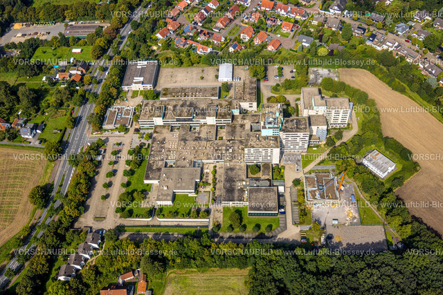 Hamm230900374 | Luftbild, Berufsförderungswerk, Baustelle an den ehemaligen Tennisplätzen, Caldenhof, Stadtbezirk Rhynern, Hamm, Ruhrgebiet, Nordrhein-Westfalen, Deutschland