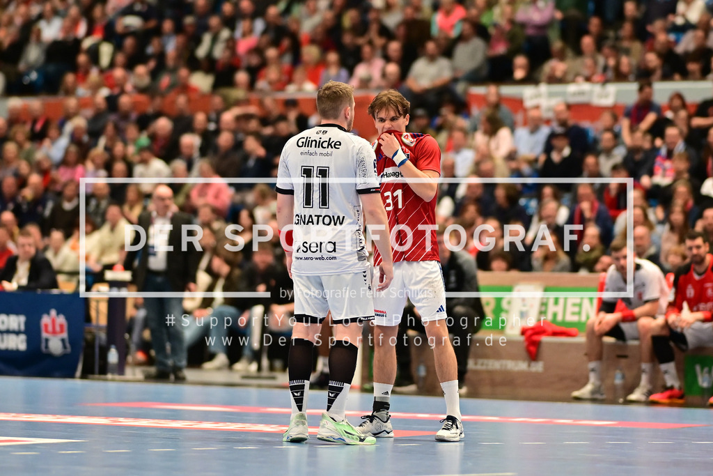 Handball I Herren I Saison 2024-2025 I Bundesliga I 23. Spieltag I HSV Hamburg - MT Melsungen I 26783 | Der Sportfotograf. - Realized with Pictrs.com