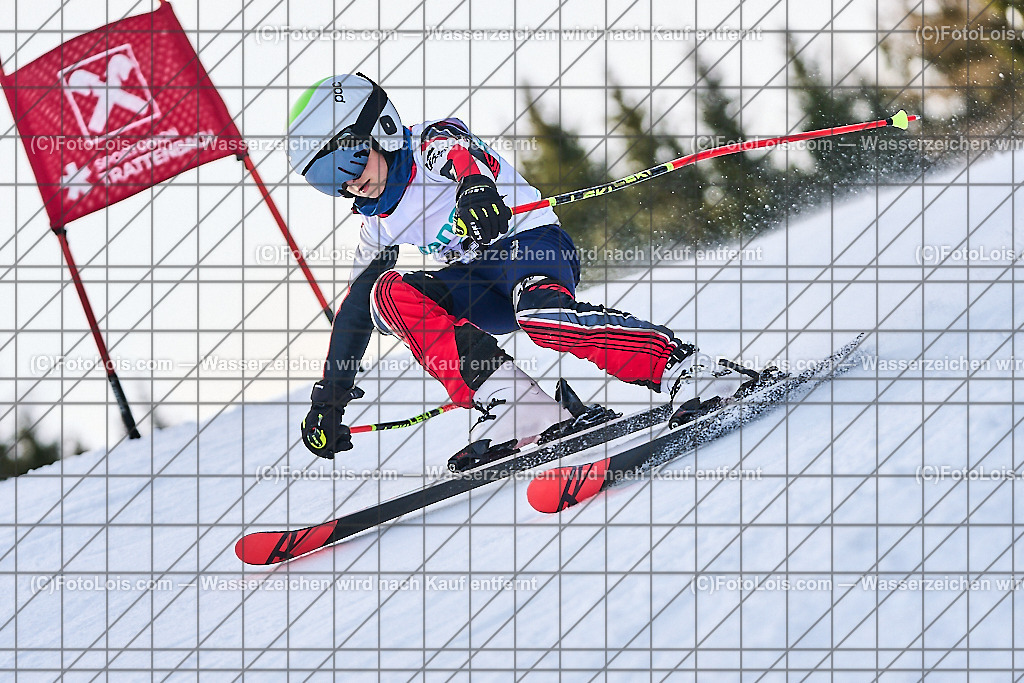 ALP4211_KinderVergleich-RTL-II_Trattenbach_Bauer Mario | NÖ Landeskindervergleichskampf-Riesentorlauf auf dem Feistritzsattel in zwei Durchgängen, Sa 25. Jänner 2025.