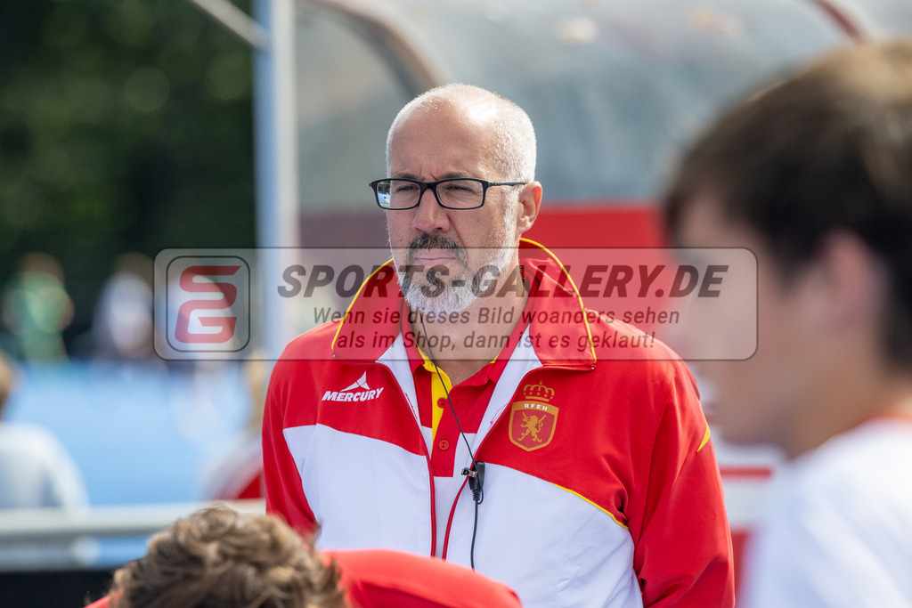 SFE_20230716_0105 | EuroHockey EM U18 Boys 3th 4th Netherlands vs Spain am 16.07.2023 in Krefeld (Gerd-Wellen-Hockeyanlage), Photo: Stephan Fehrmann 2023 (Sports-Gallery)