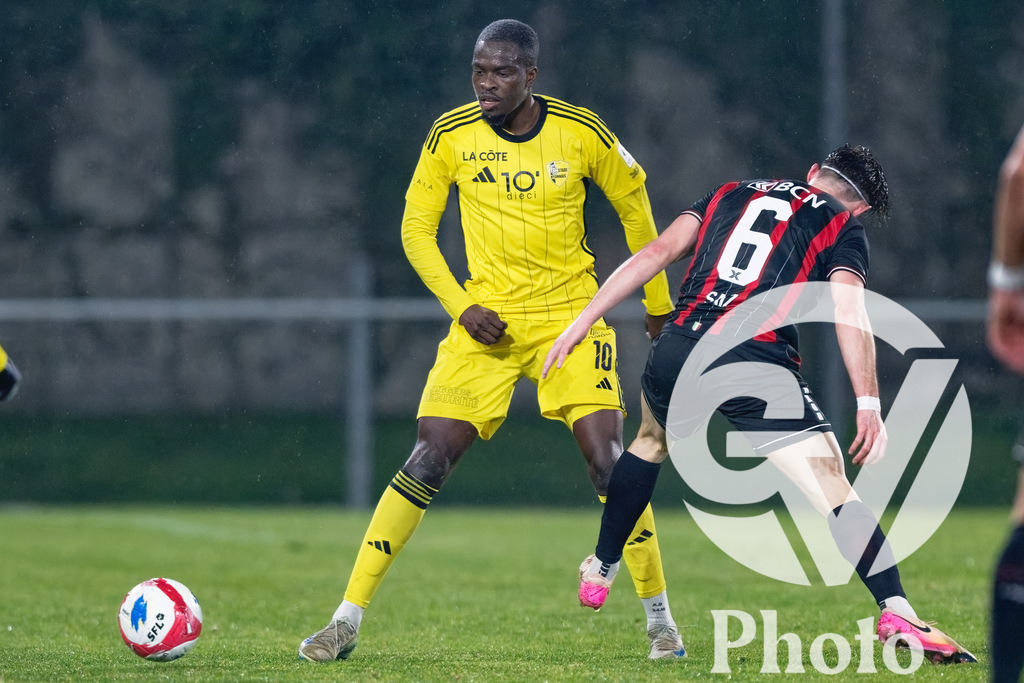 dieci Challenge League - FC Stade Nyonnais v Neuchatel Xamax FCS |  during the dieci Challenge League match between FC Stade Nyonnais and Neuchatel Xamax FCS at Centre sportif de Colovray in Nyon, Switzerland