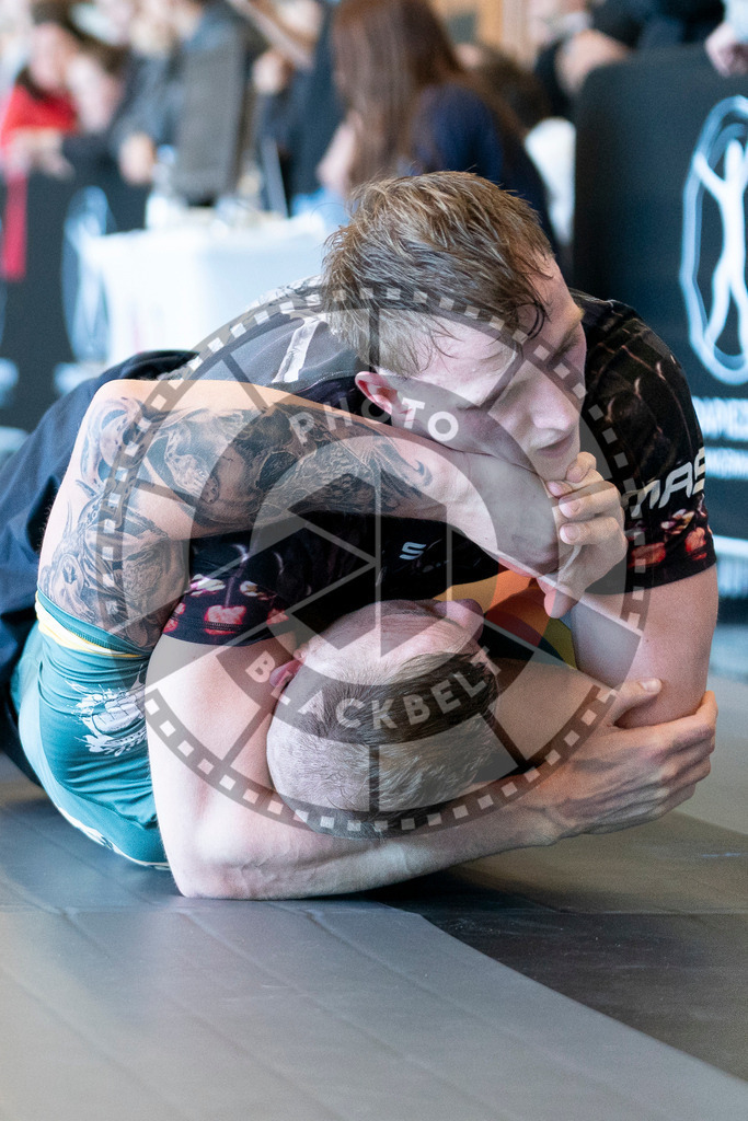 20250329PBB3042 | Fighters compete during the International Luta Livre (ILLCS) Germany IX Spring 2025 Competition spring on March 29, 2025 in Hannover, Germany.© Chiara Dazi