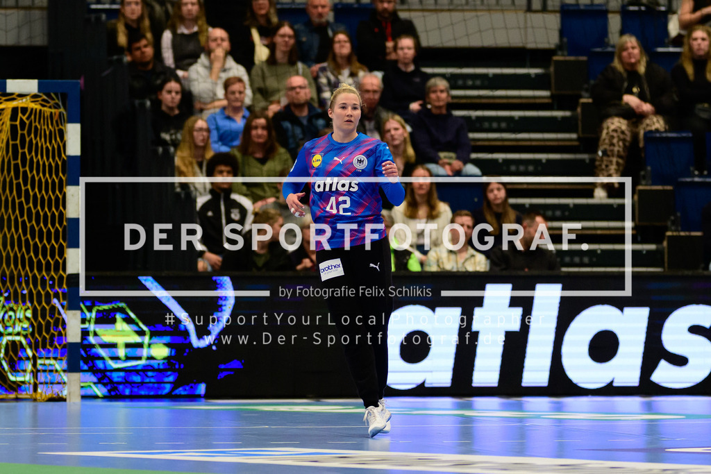 Handball I Frauen I Saison 2024-2025 I Länderspiel I Deutschland - Dänemark I 56249 | Der Sportfotograf. - Realized with Pictrs.com