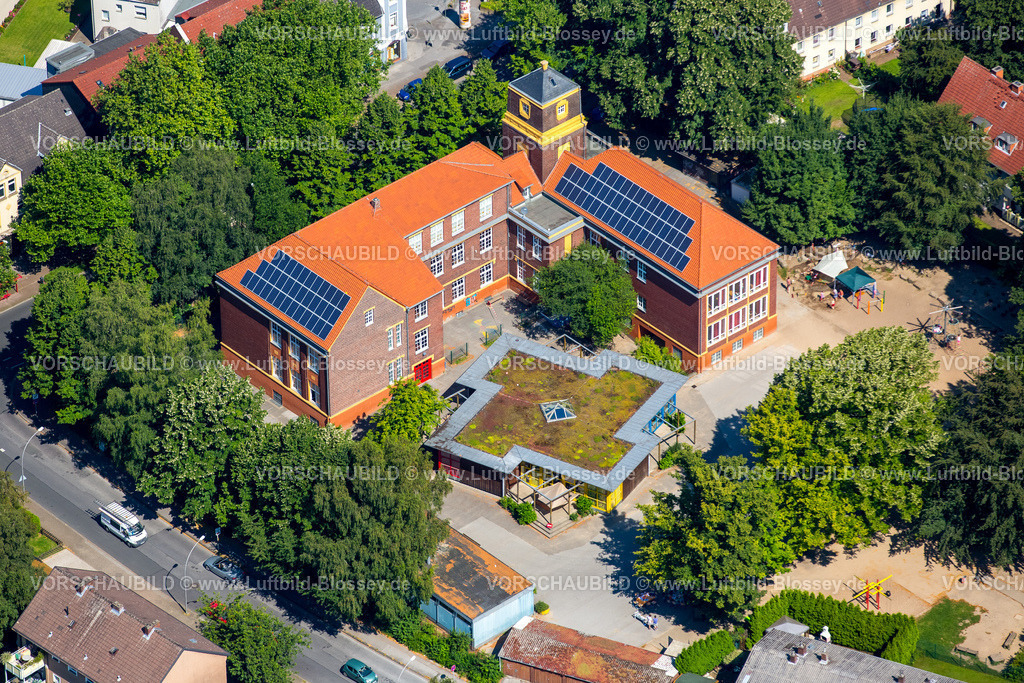 Gladbeck16072834 | Schule Bülser Straße und Krusenkamp, Gladbeck, Ruhrgebiet, Nordrhein-Westfalen, Deutschland